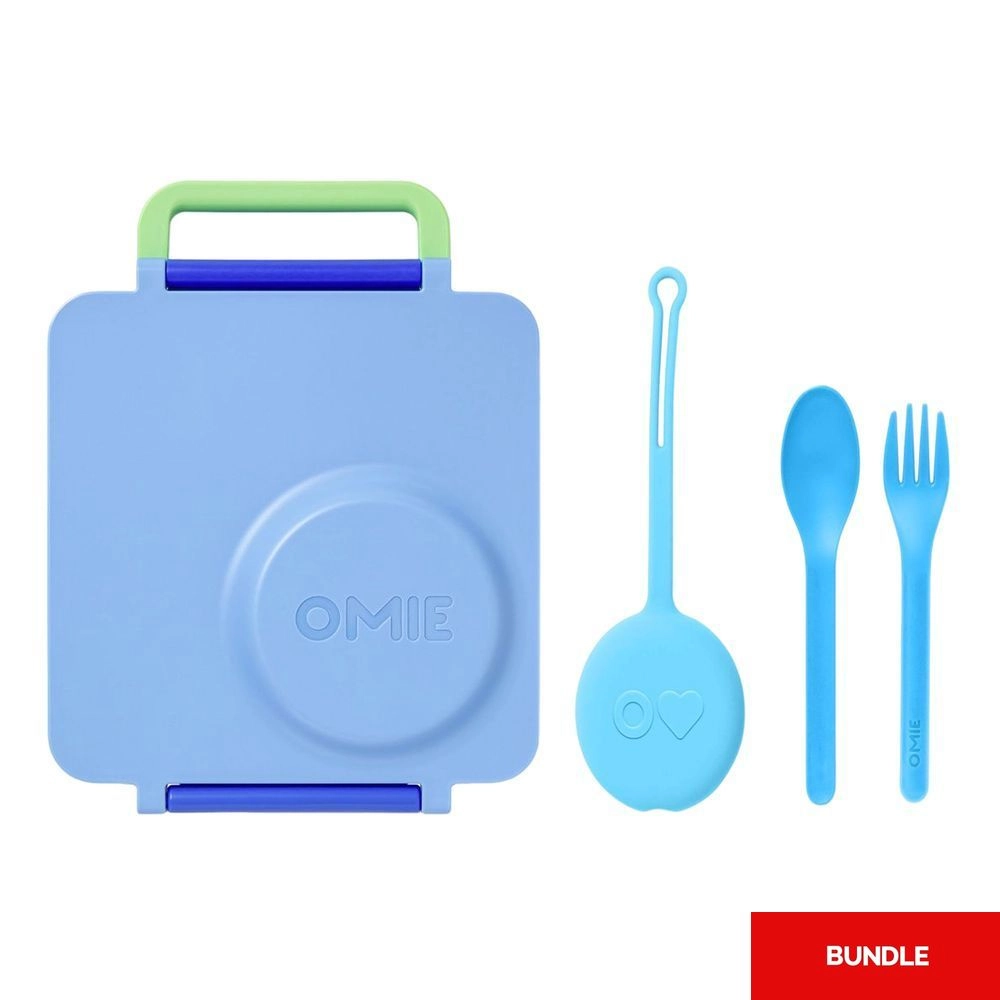 OmieLife Utensil + Holder Set + Thermos - 250ml