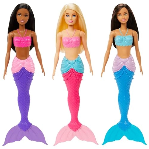 Barbie Dreamtopia Mermaid Doll - Purple Hair Ages 3+