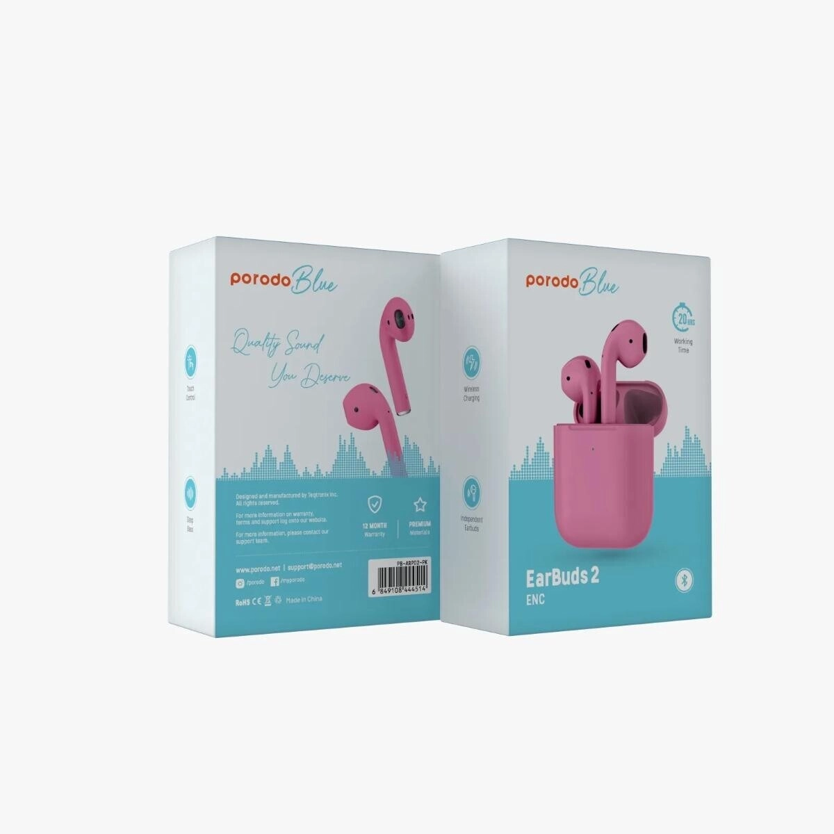 Deep Bass Wireless Earbuds 2 Wireless Earbud