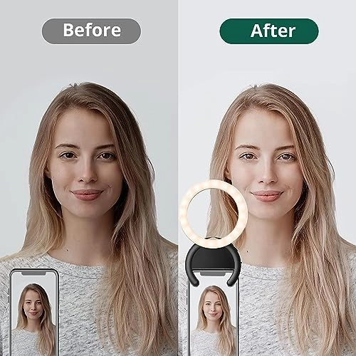 Rotatable Selfie Ring Light - 10cm