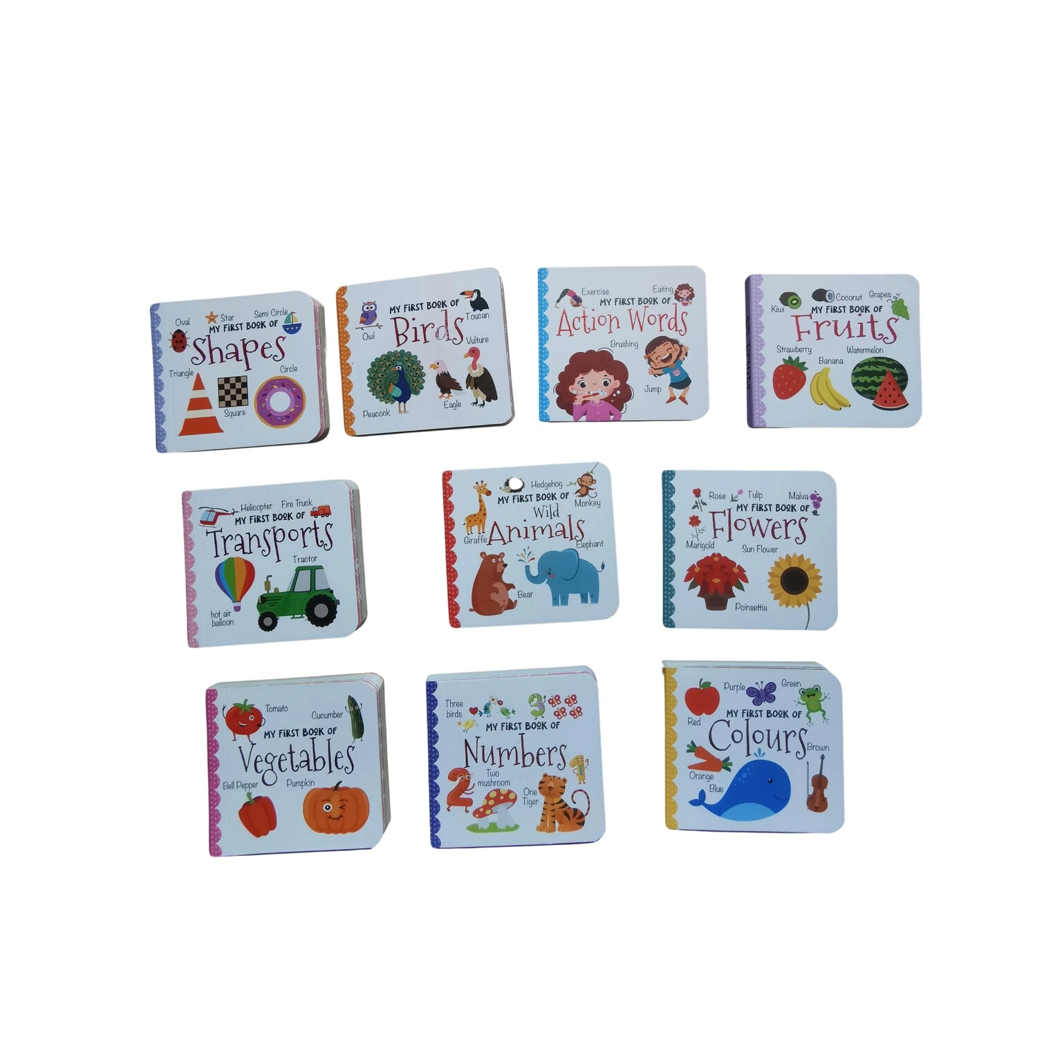 AMF Tech Early Learning flash cards - 3 10 pieces