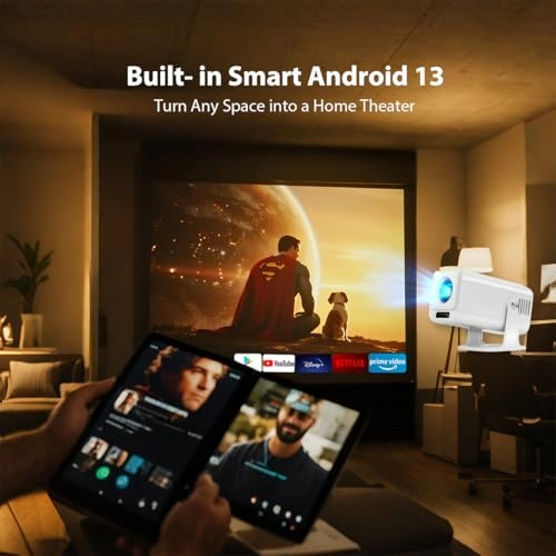 Smart WiFi Projector 450 ANSI 1080P