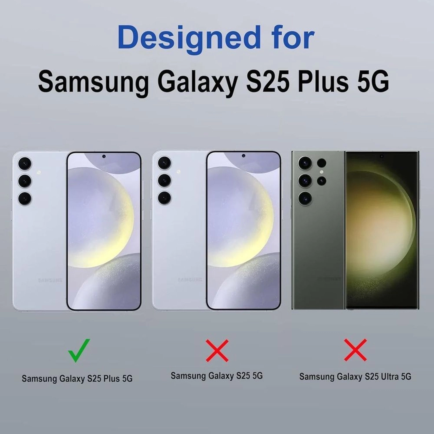 Clear Case for Samsung Galaxy S25 Plus