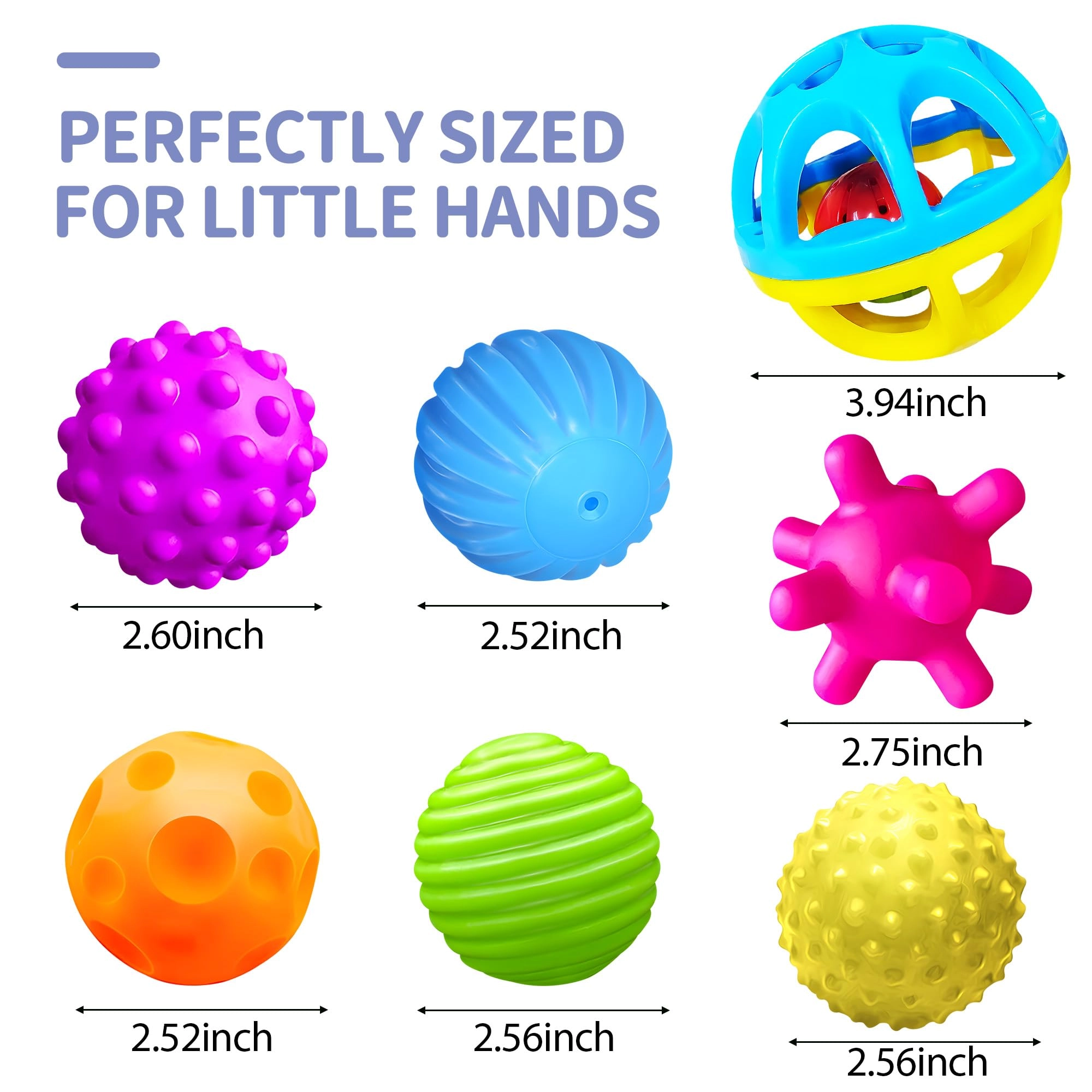 Sensory Balls - Plastic 7