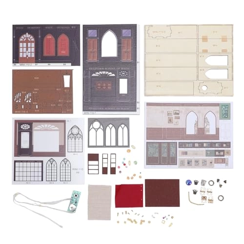 Miniature Model House - DIY 3D Puzzle LED Light Strip