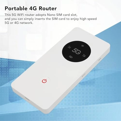 5G Mobile Hotspot - 5G 4G 3G WIFI6 2.77Gbps