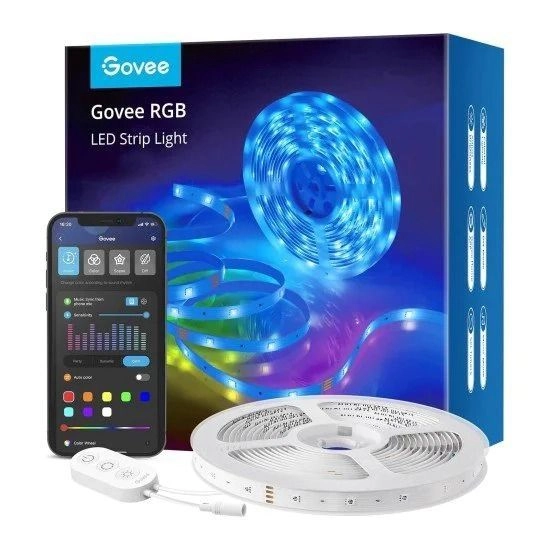 Govee Wi-Fi RGB LED Strip Lights - 16.4ft× 2 Rolls