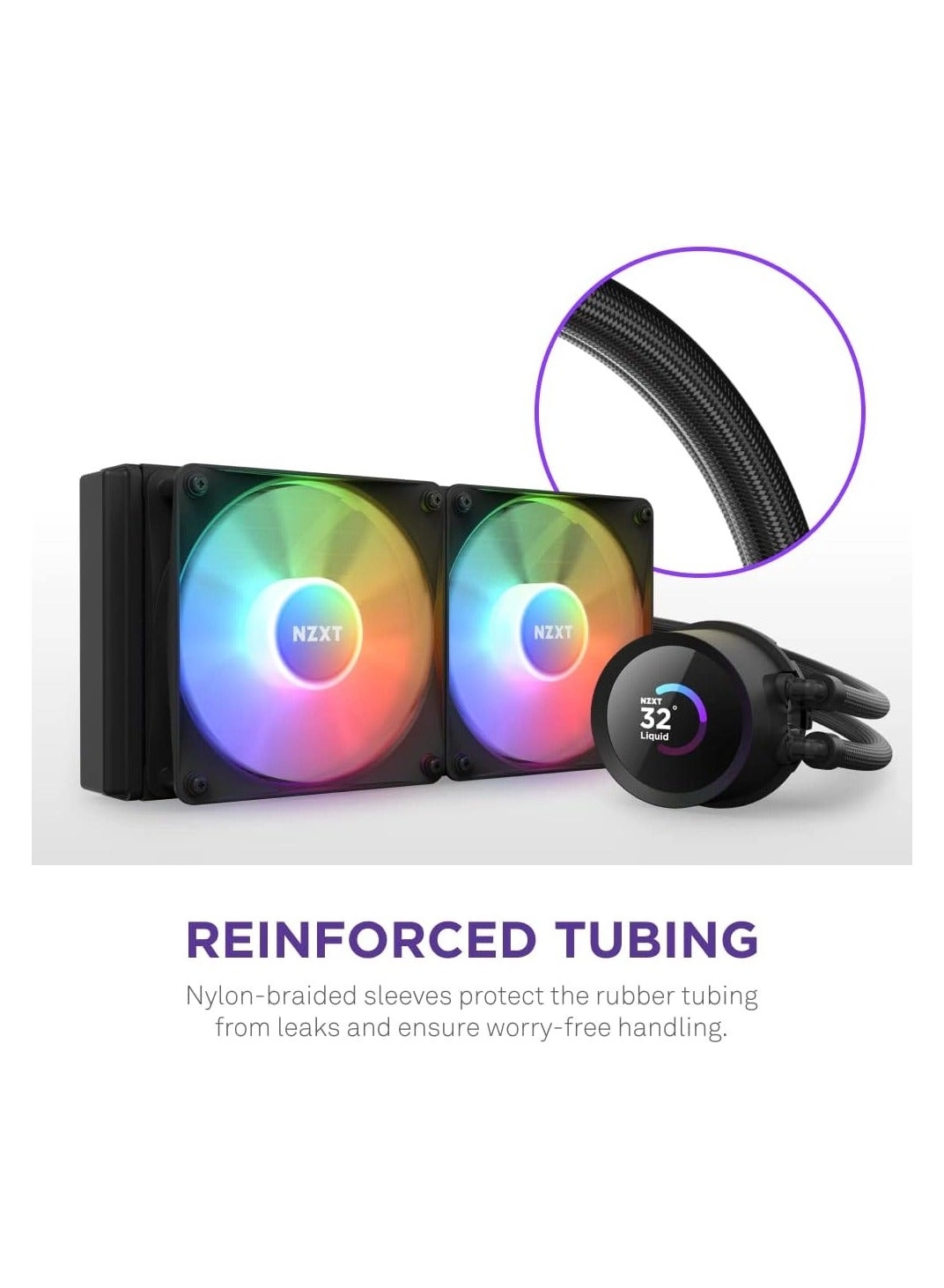 Kraken 240 - 2 fan(s) 120 millimeter