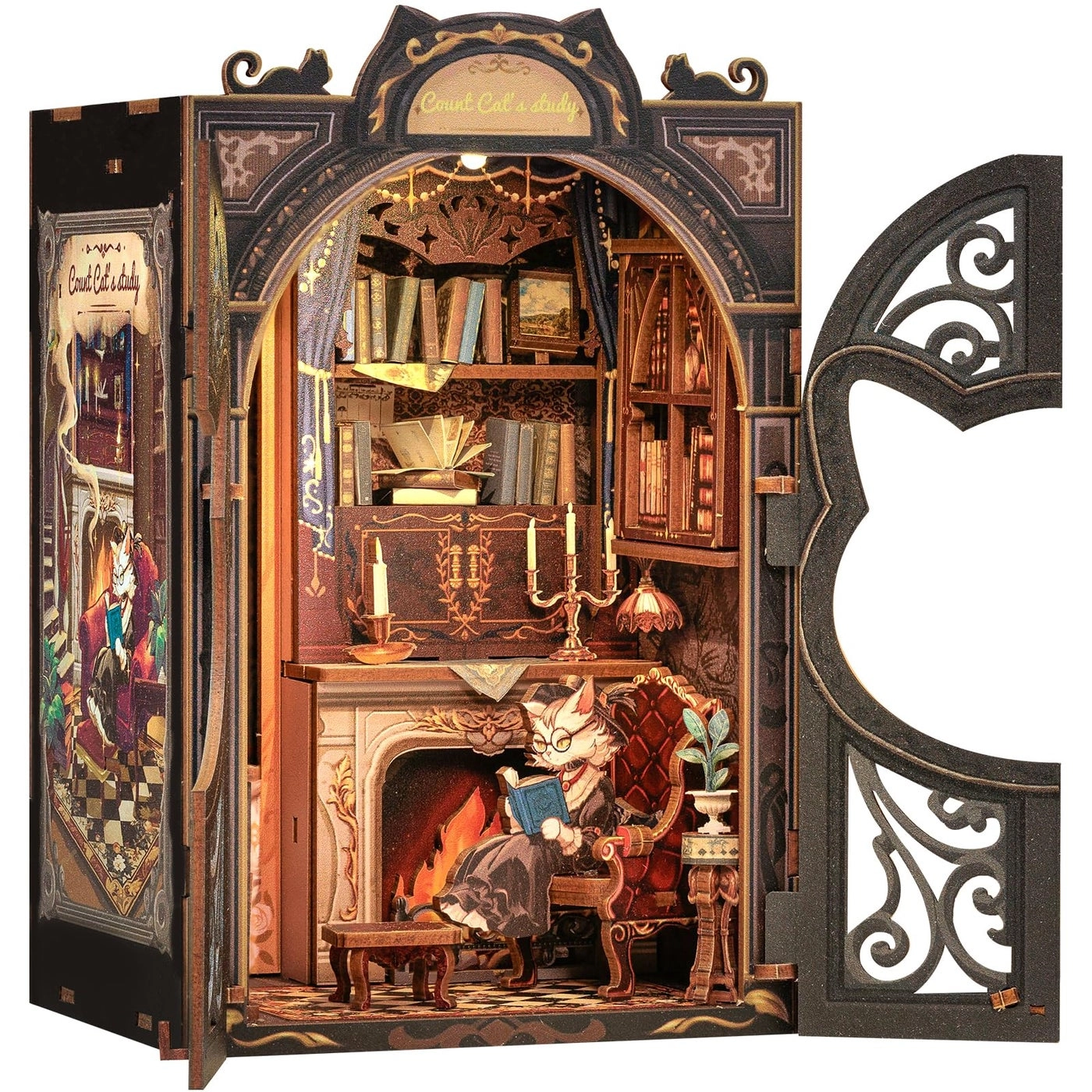 Book Nook Kit - DIY Miniature House