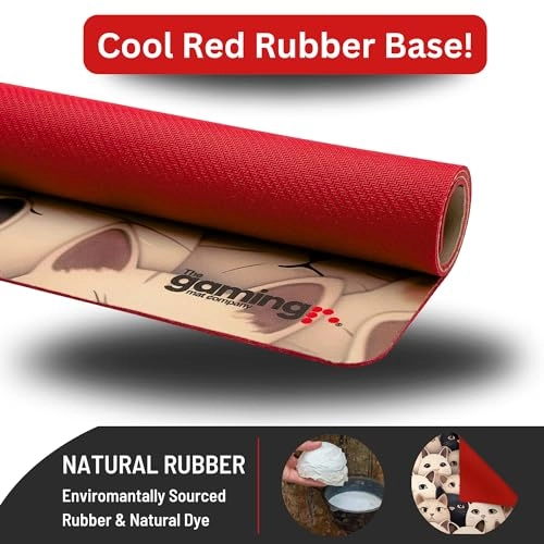 GMCX Polyester Gaming Mouse Pad - 71.12x35.56 cm