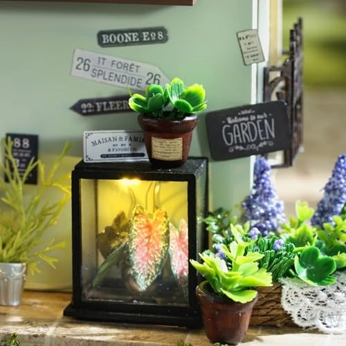 Miniature Dollhouse - Creative Room with Furniture