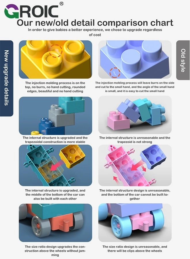 Building Blocks Set - 600 pcs