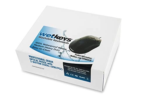 Washable Professional-Grade Hygienic Ergonomic Optical Mouse - USB