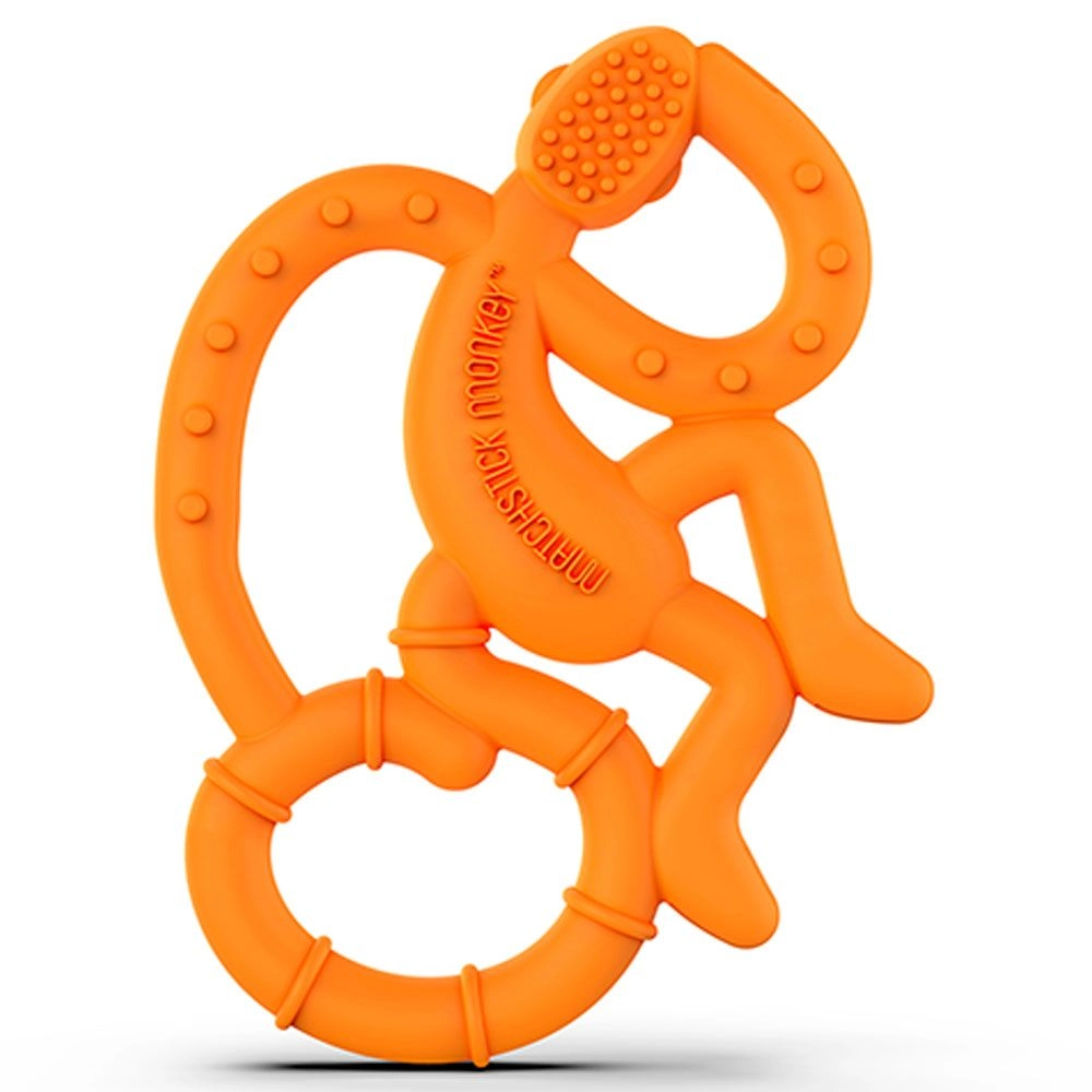 Mini Monkey Teether - Blue 3 Months