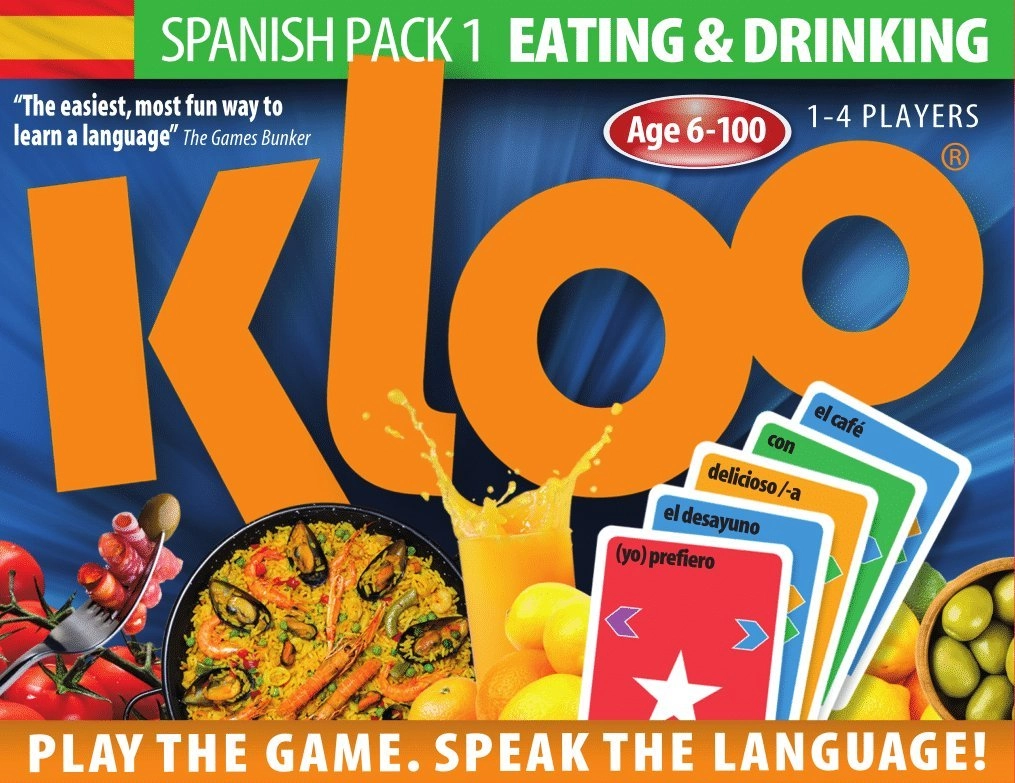 KLOO Learn to Speak Spanish - Child, Teenager, Adults 2 pieces