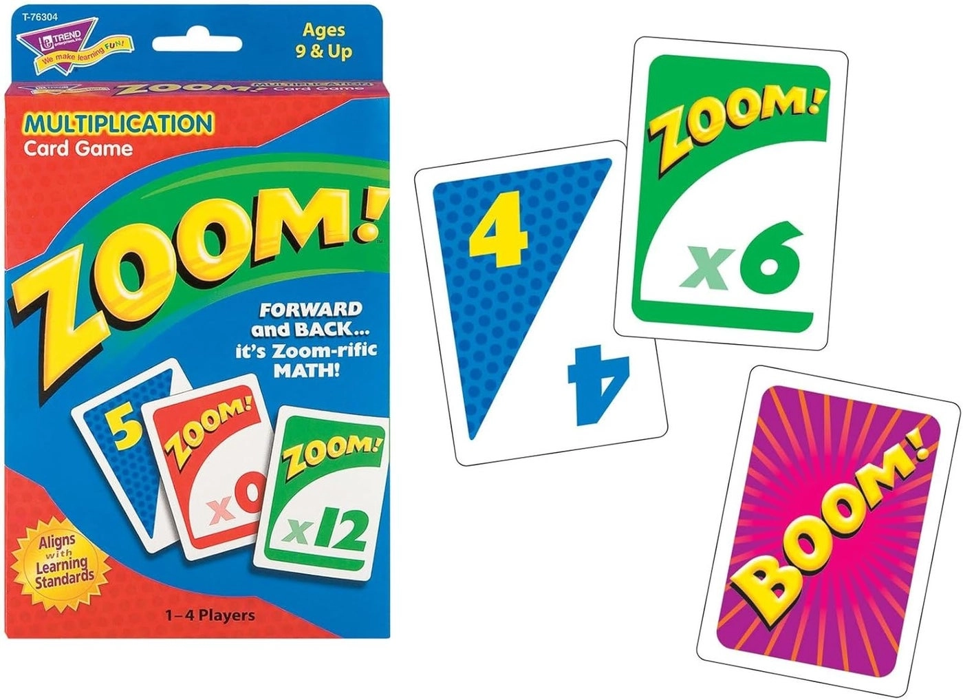 Zoom! Multiplication - Card Game