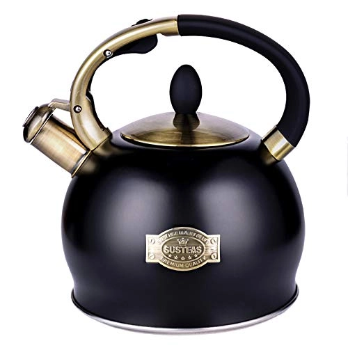 Stove Top Whistling Tea Kettle - 2.6 Liters