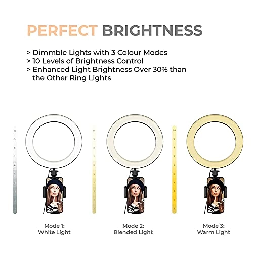 Portable LED Ring Light - 12" inch