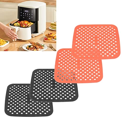 Air Fryer Mats - Silicone 4pcs