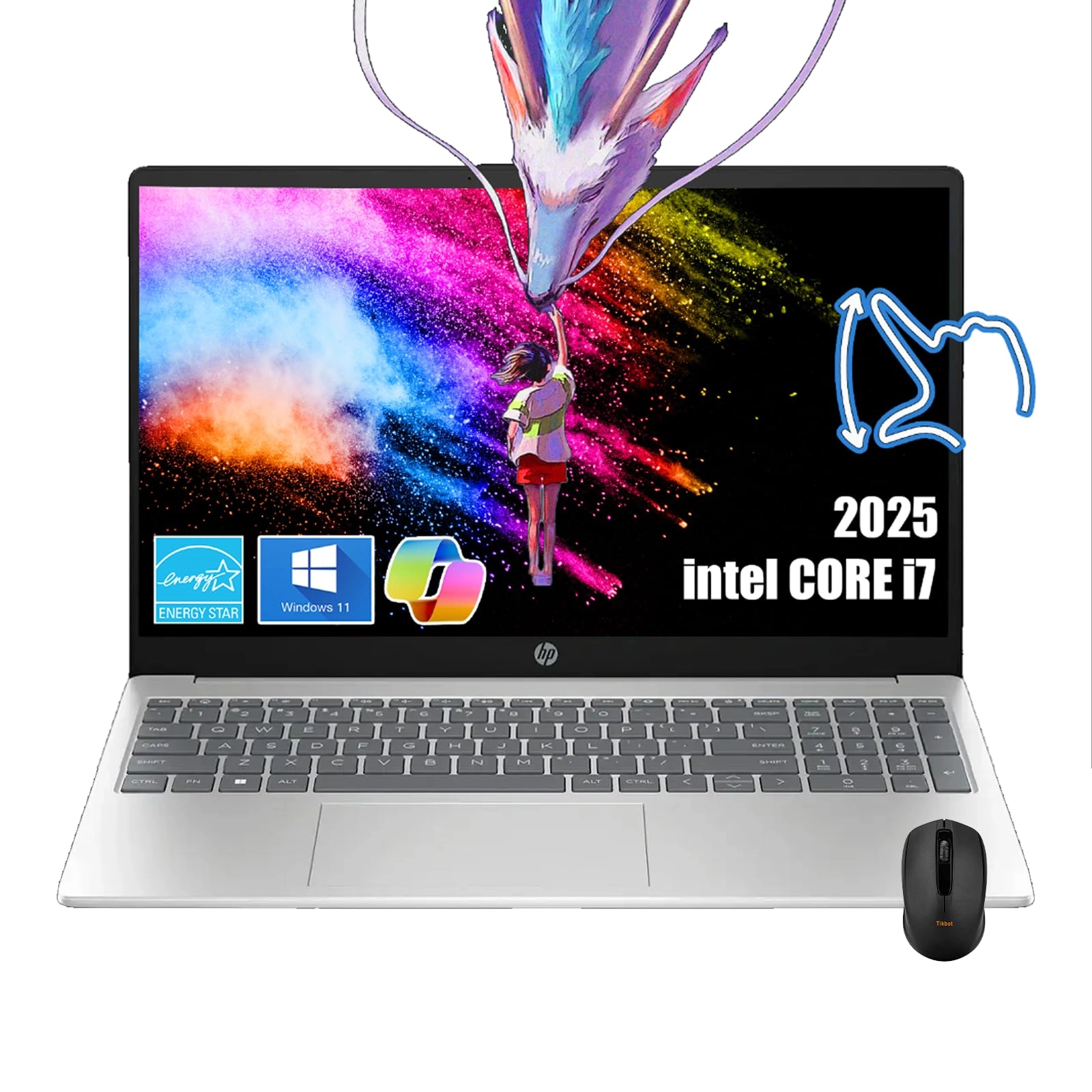 HP 15 15.6 FHD - 15.6'' i7-1355U 16GB DDR4 512GB SSD