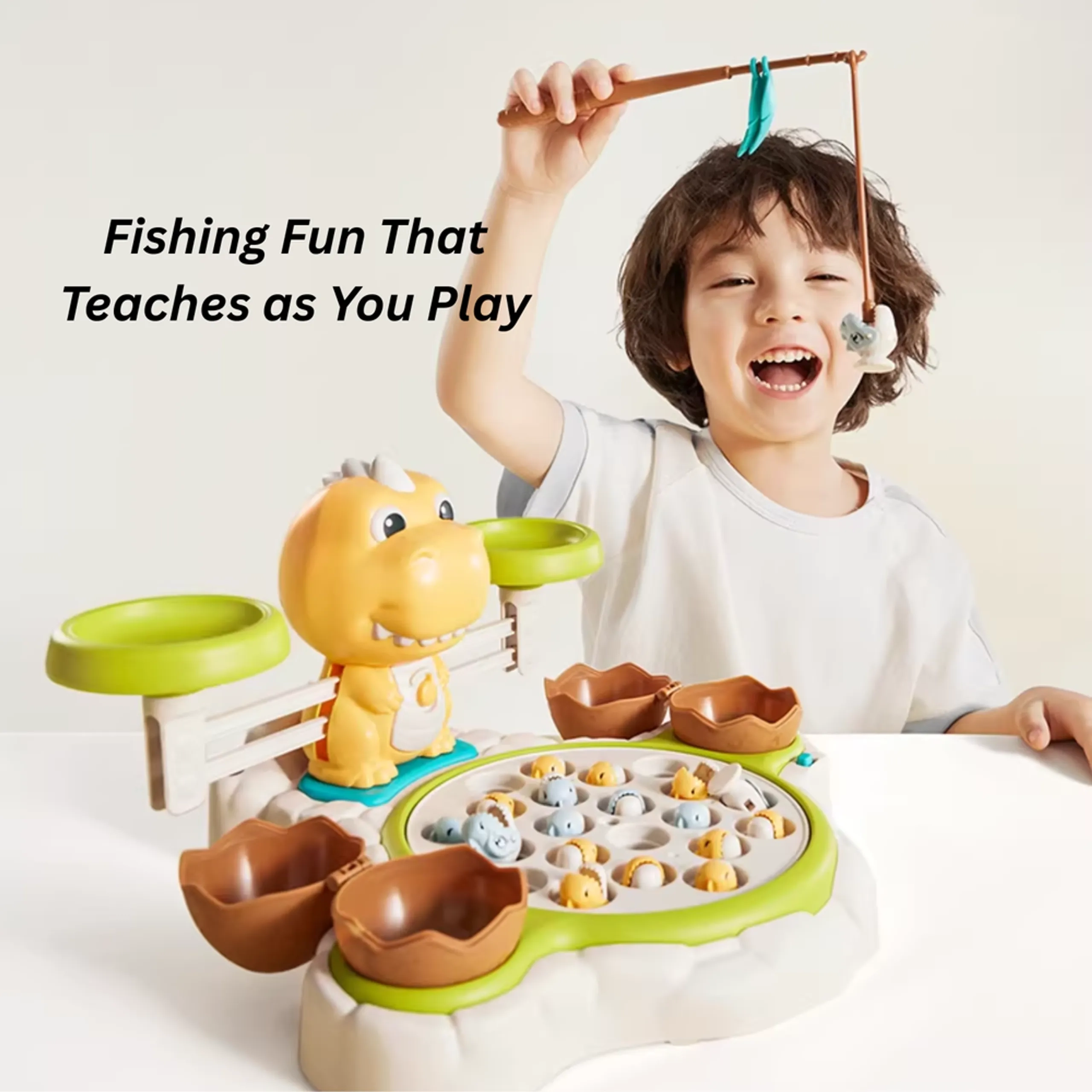 Babycare Dinosaur Catch Game - 3 years+