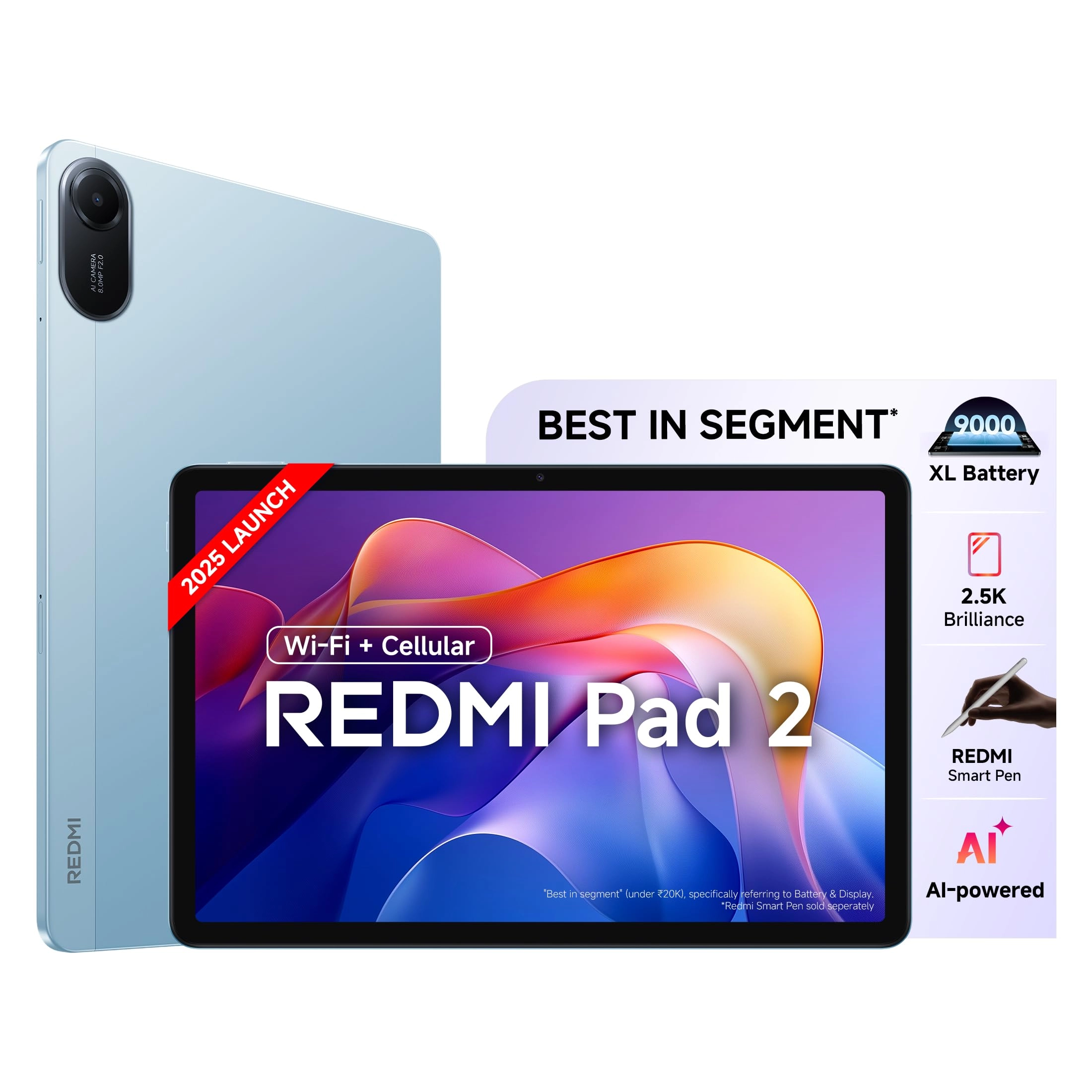 BYD (India) Private Limited, Developed Plot No. OZ 7, Sipcot, Oragadam, Sriperam-budur, Kancheepuram, Tamil Nadu 602105, India, Xiaomi Pad 2 - 256GB 11"