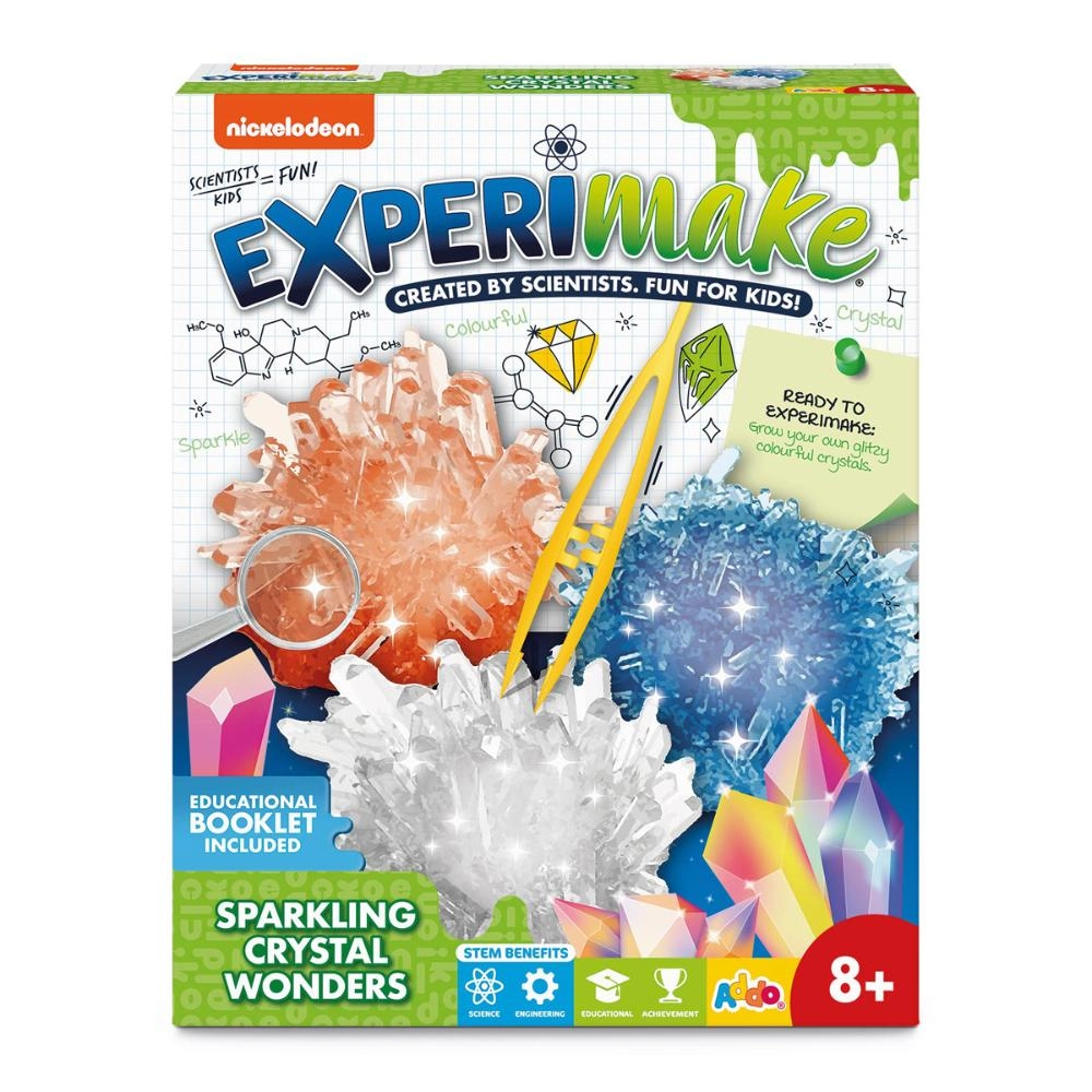 Experimake Sparkling Crystal Wonders Science - 8 years+
