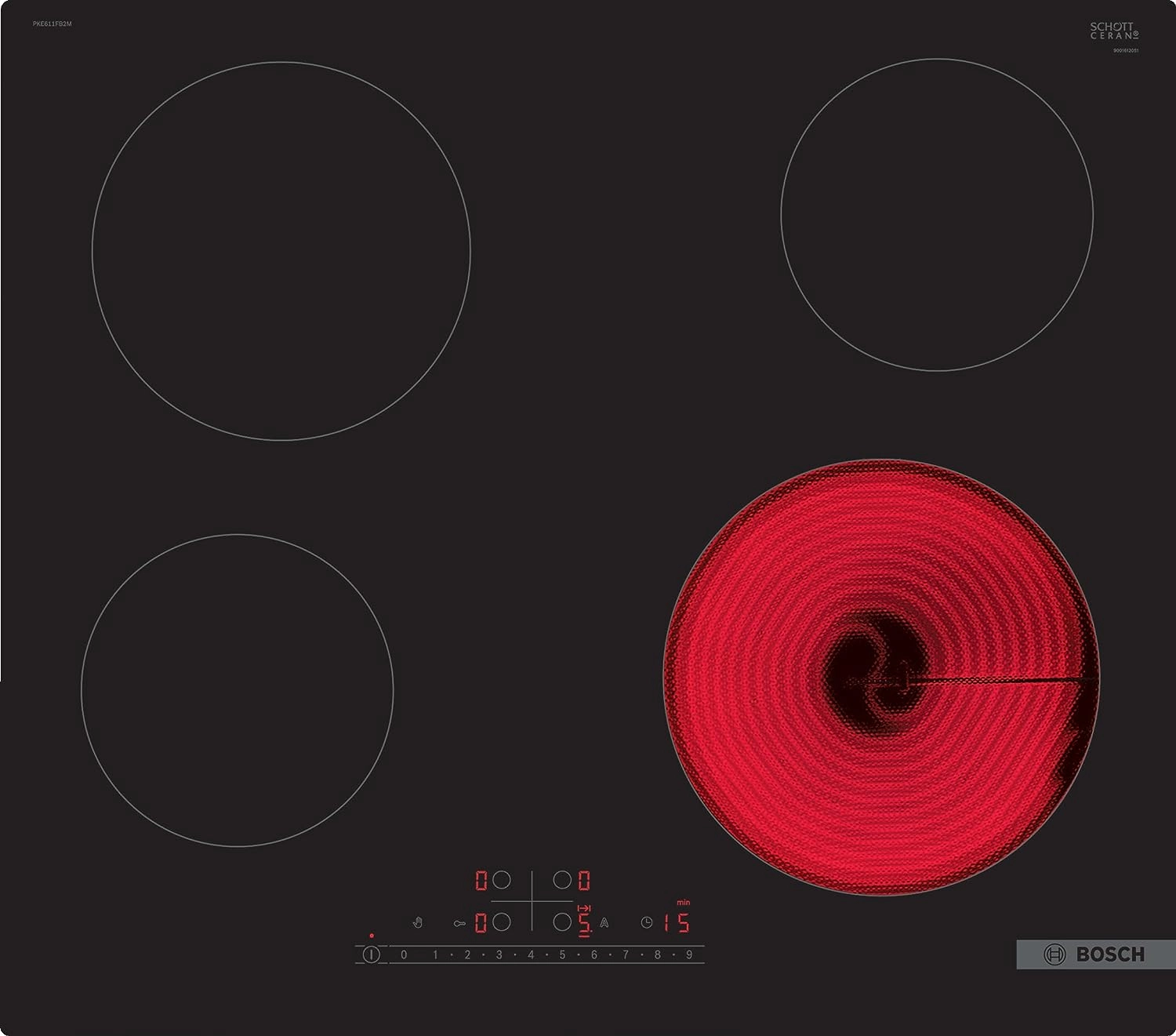 Series 6 PKE611FB2M Electric hob