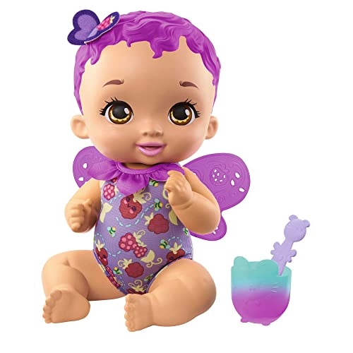My Garden Baby Butterfly Doll - 30-cm / 12-in Raspberry-Scented Color-Change Accessories