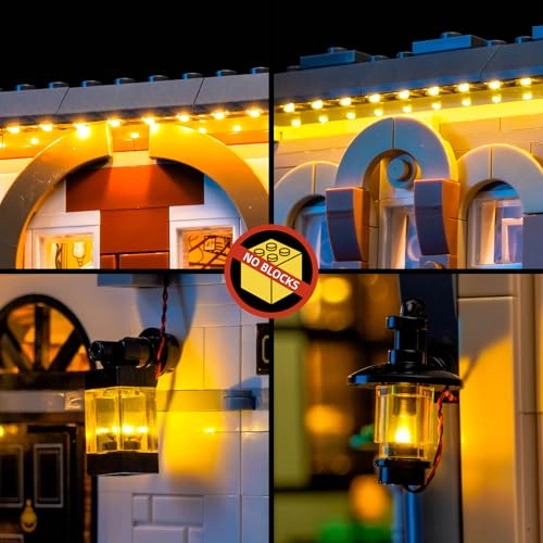 Remote Control Light Kit - 10351 Book Nook LED USB Charged