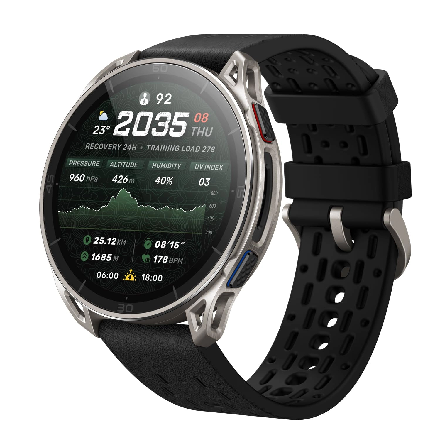 Amazfit C2U - Titanium