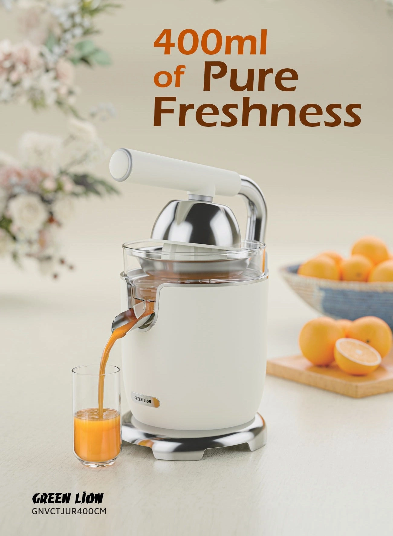 Vintage Citrus Juicer - 170 watts 400 Milliliters