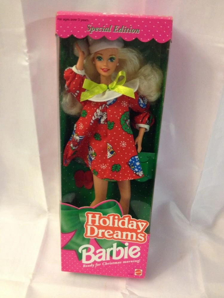 Barbie 1994 Holiday Dreams - 11.5" Blonde Blue Eyes Ages 3+