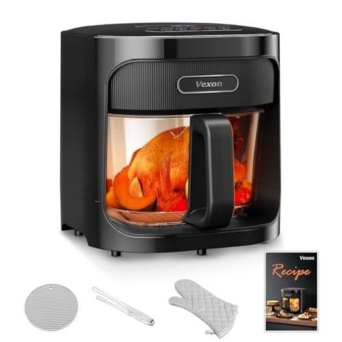 Glass Air Fryer 4208BD-2A-VC