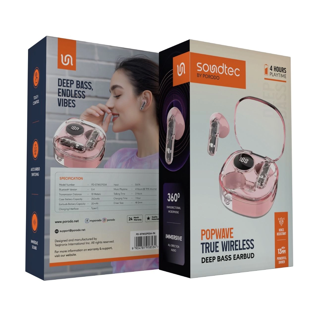 POPWAVE Wireless Earbud
