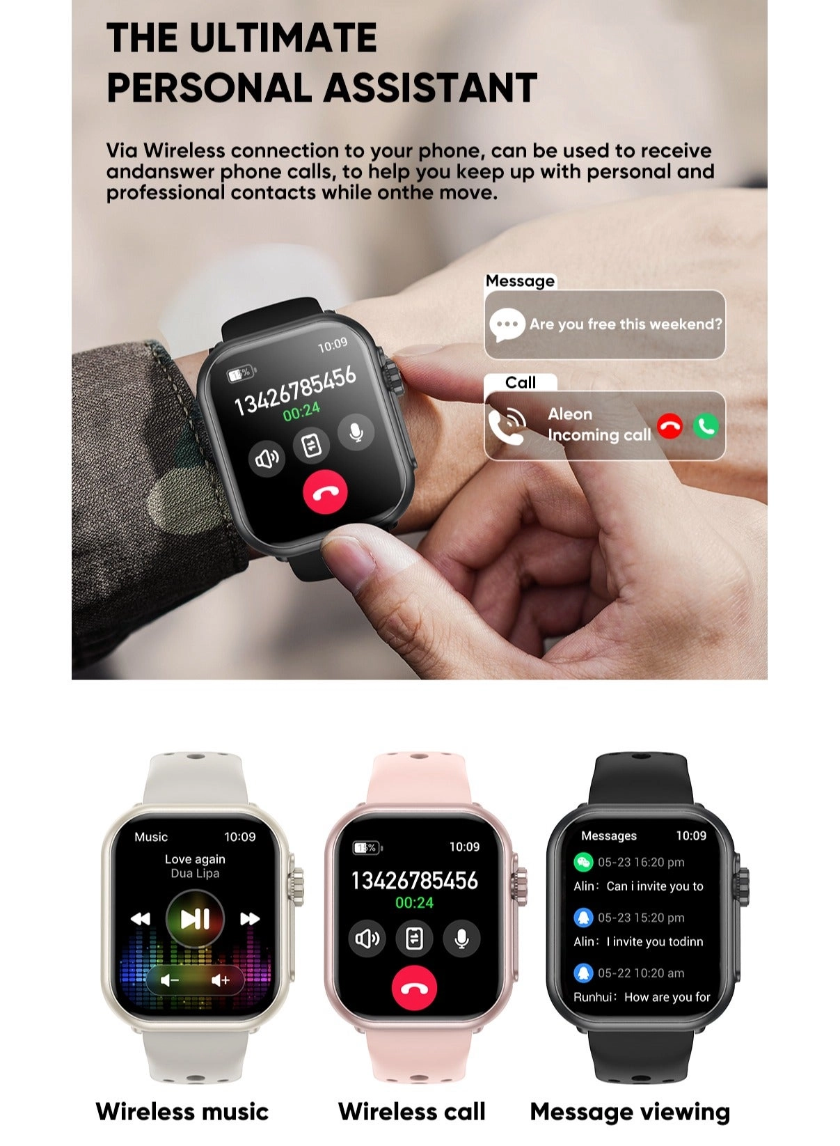 Smart Watch - 1.85 inch