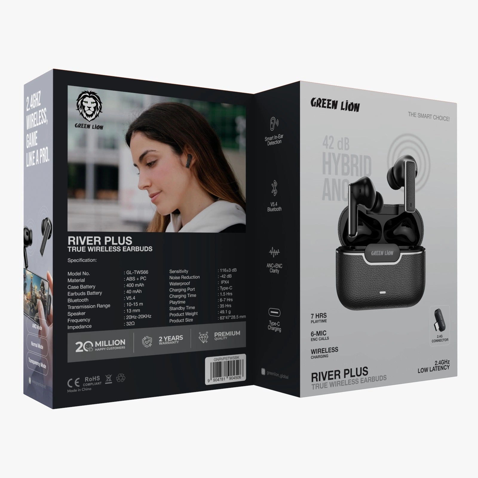 River Plus Wireless Earbud