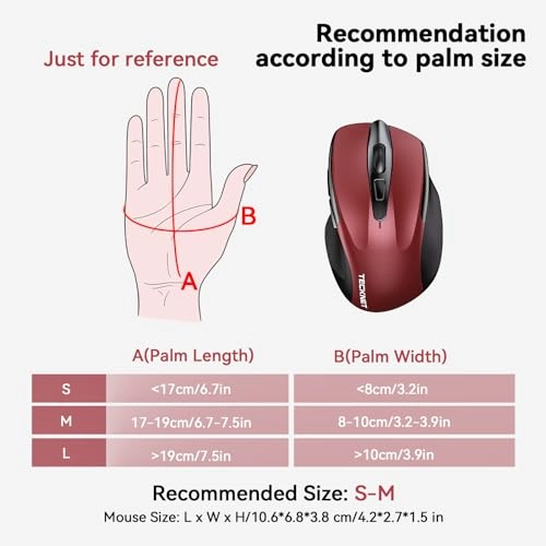 Rechargeable Bluetooth Mouse - Bluetooth