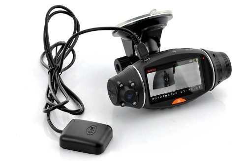 HD Dual-Camera Car DVR - 1280*480