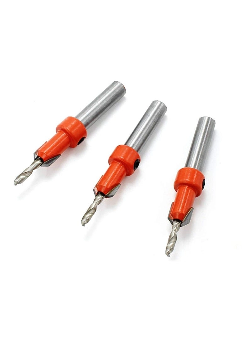 Countersink Drill Bit - 3mm*8mm 2 pcs