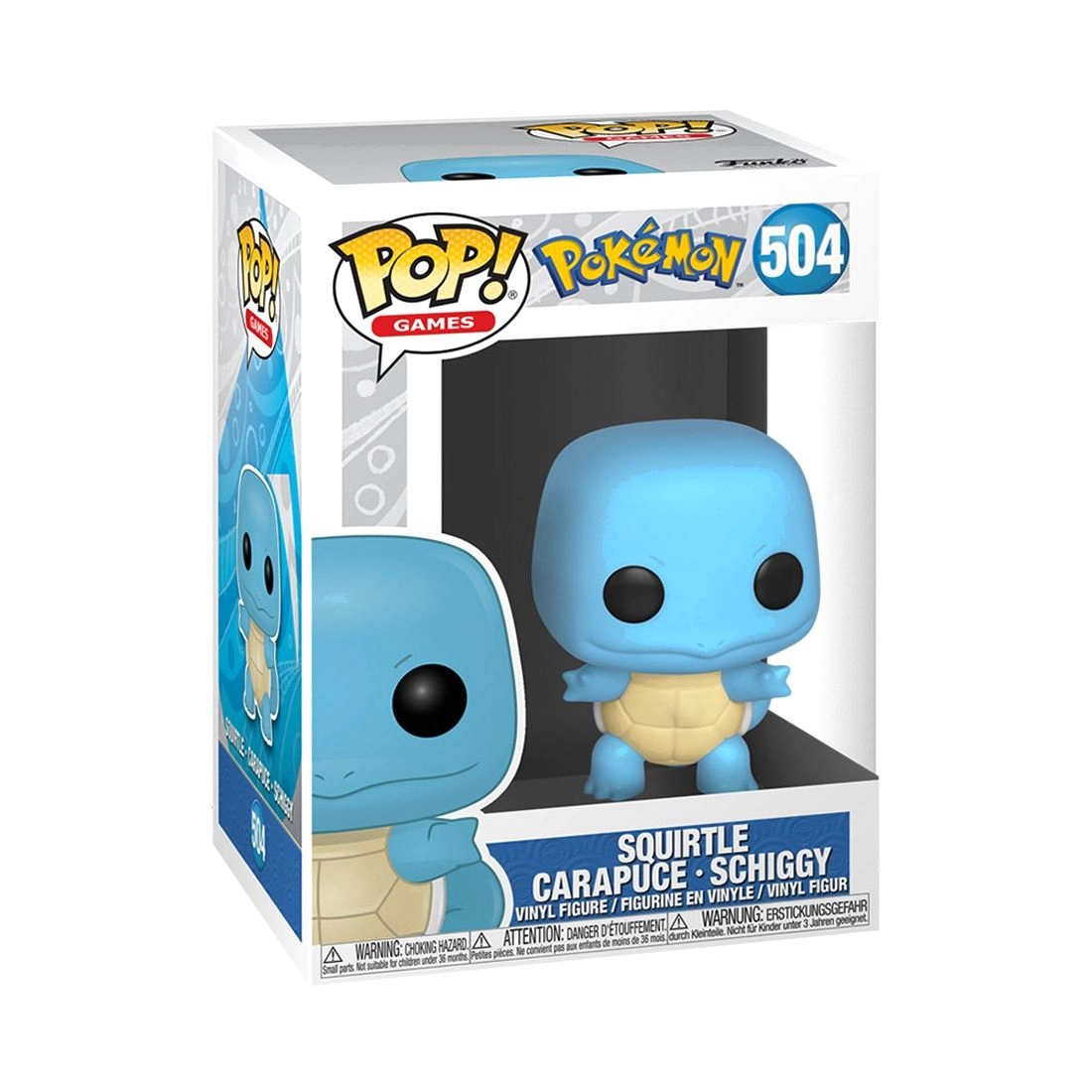 FUNKO TOYS Squirtle - Pokemon - 3.75 inches (9.525 cm) (FU50402)
