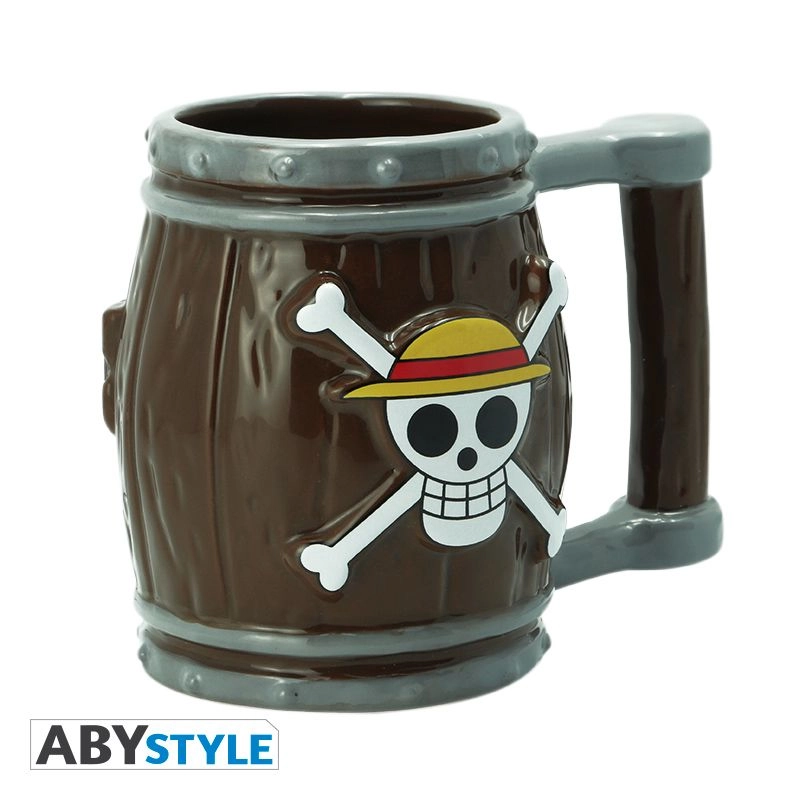One Piece Barrel 3D Shaped Mug - 350 ml