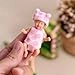 Mini Silicone Baby Doll - 3 Inch Reborn Ages 3+ Playset