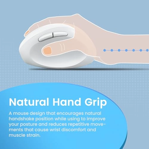 PERIMICE-719W Mini Vertical Mouse - USB