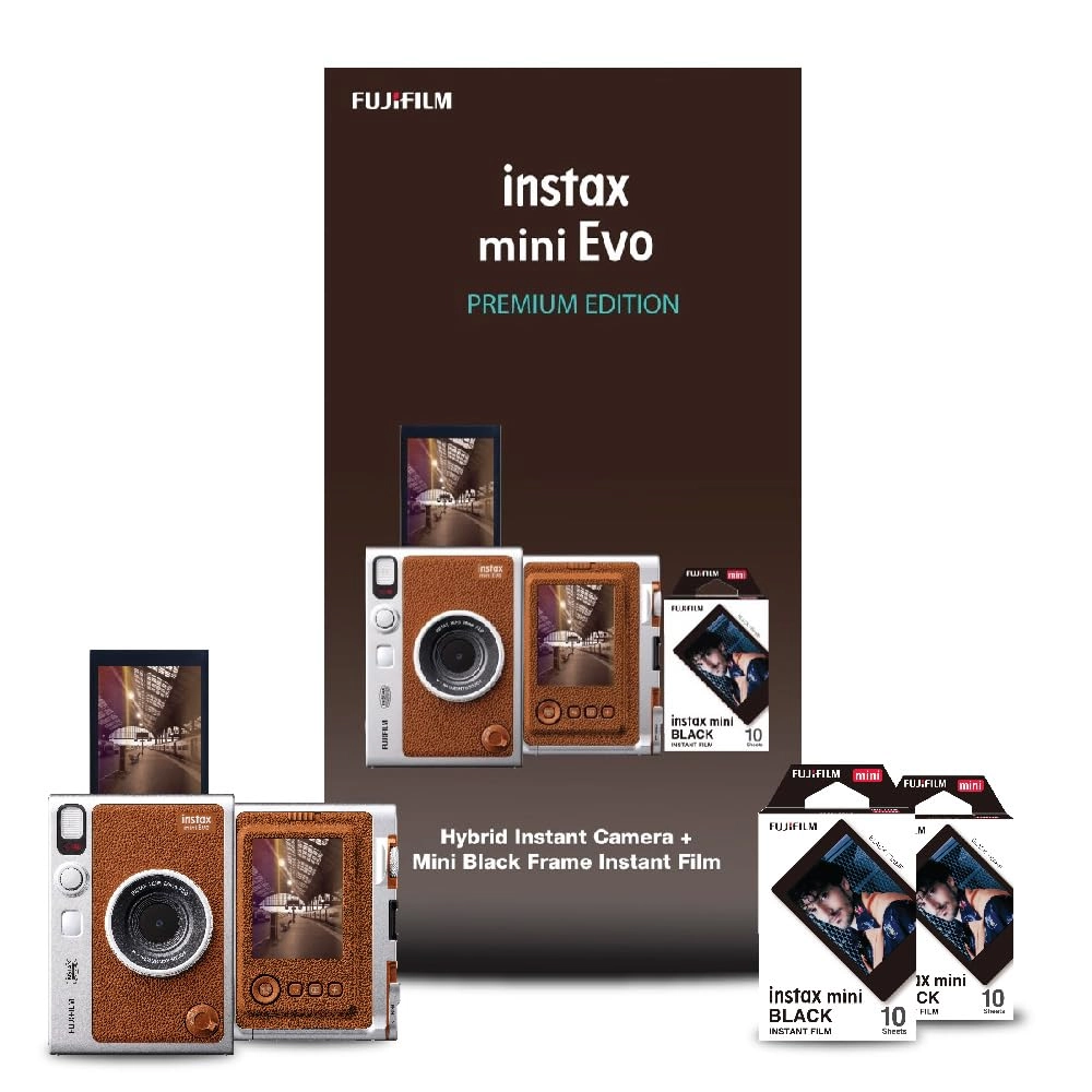 Mini EVO - Hybrid Instant Camera USB-C Black