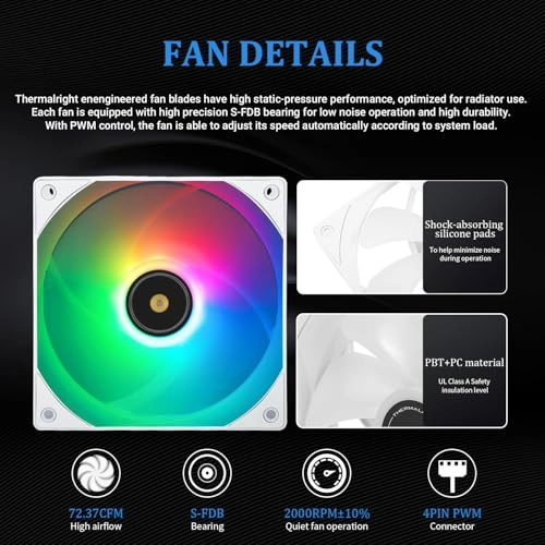 Frozen Notte - 2 fan(s) 120 millimeter