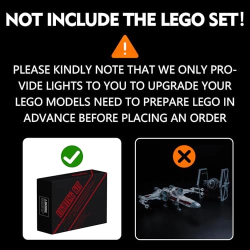 LED Lighting Kit for TIE Fighter & X-Wing Mash-up 75393