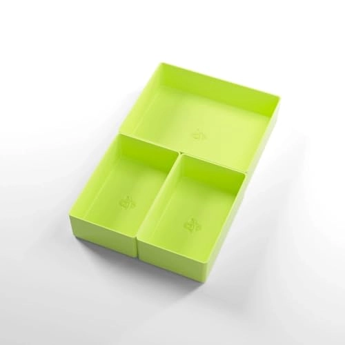 Token Silo Card Add-On - Lime 3 Compartments