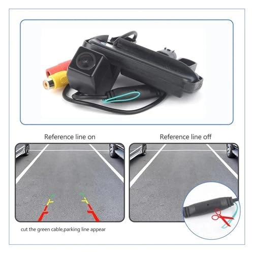 Trunk Handle Camera - Night vision Wired