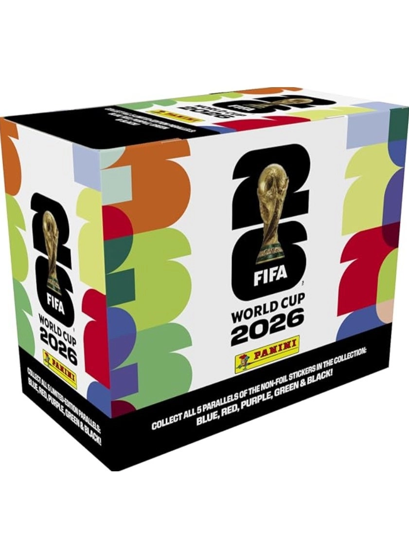 2026 FIFA World Cup Activity Sticker Book 25 pcs